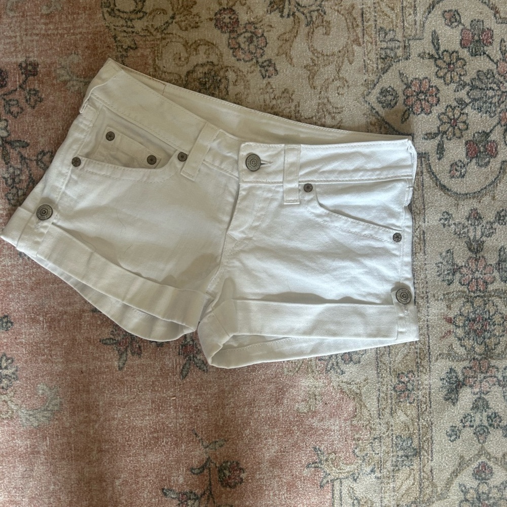 Women's White Shorts